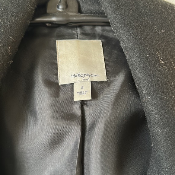 Halogen Asymmetrical Black Zip Blazer - Picture 3 of 8